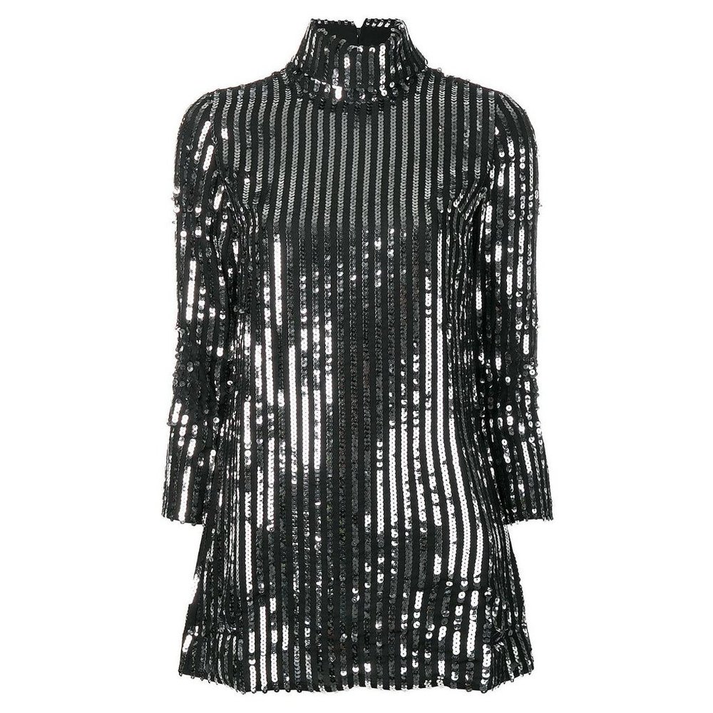NWT RIXO Bardot Sequin Mini Dress Size Small - Picture 3 of 9